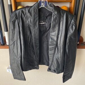 Vintage leather jacket 80’s